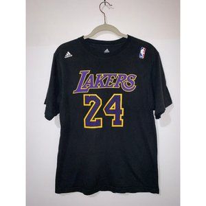 Adidas Shirts Lakers Kobe 24 Black Tshirt S Poshmark